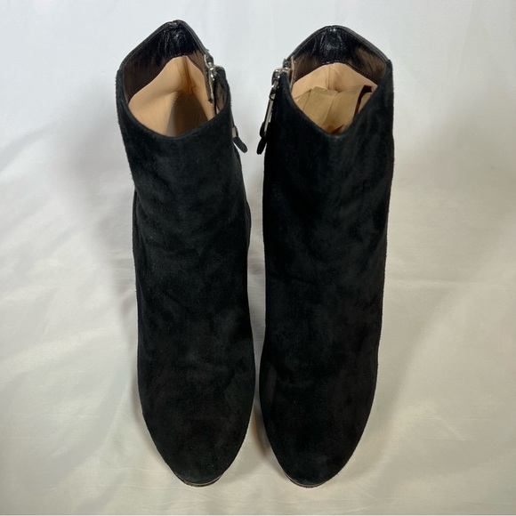 Cole Haan Martina Leather Wedge Platform Ankle Boots Booties Size 9 - Picture 4 of 16